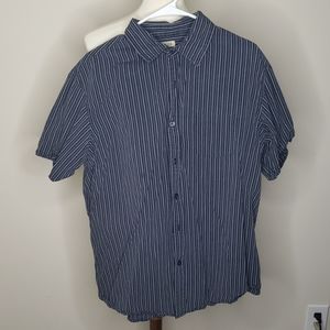Mens short sleeve button up dress shirt